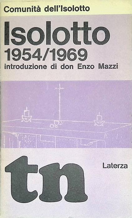 Isolotto 1954-1969 - Comunità dell'isolotto - copertina
