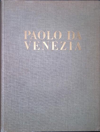 Paolo da Venezia muraro - Michelangelo Muraro - copertina