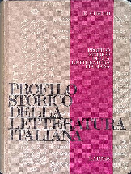 Profilo storico della letteratura italiana - Ermanno Circeo - copertina