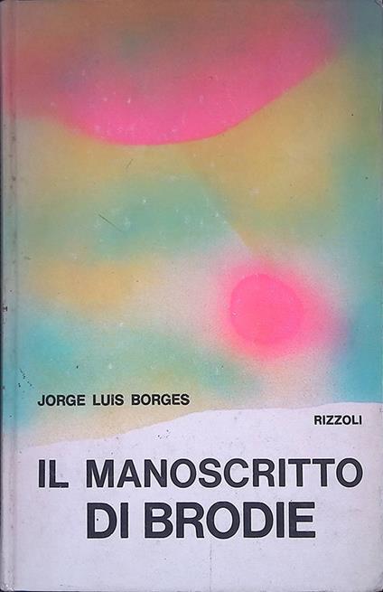 Il manoscritto di Brodie - Jorge L. Borges - copertina