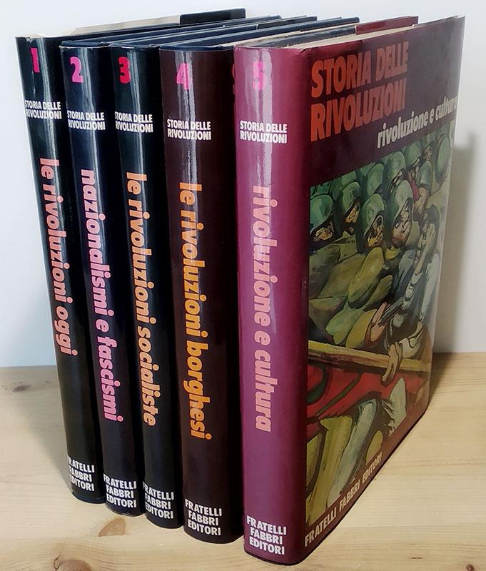 Storia delle rivoluzioni. 5 volumi