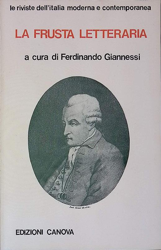 La frusta letteraria - Ferdinando Giannessi - copertina
