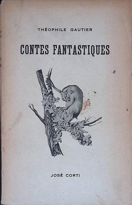 Contes fantastiques - Théophile Gautier - copertina