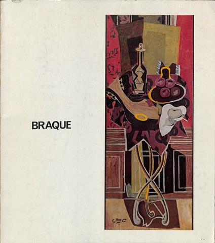 Braque. Accademia di Francia, Villa Medici, Roma 15 novembre 1974-20 gennaio 1975 - copertina