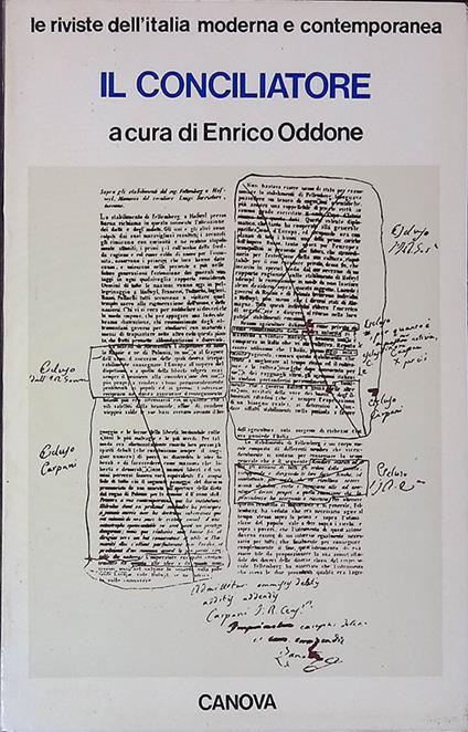 Il conciliatore - Enrico Oddone - copertina