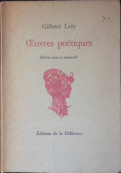 Oeuvres poetiques - Gilbert Lely - copertina