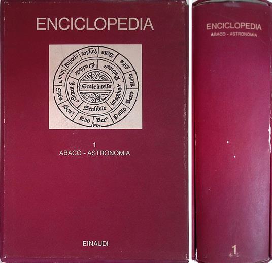 Enciclopedia Einaudi - Ruggiero Romano - copertina