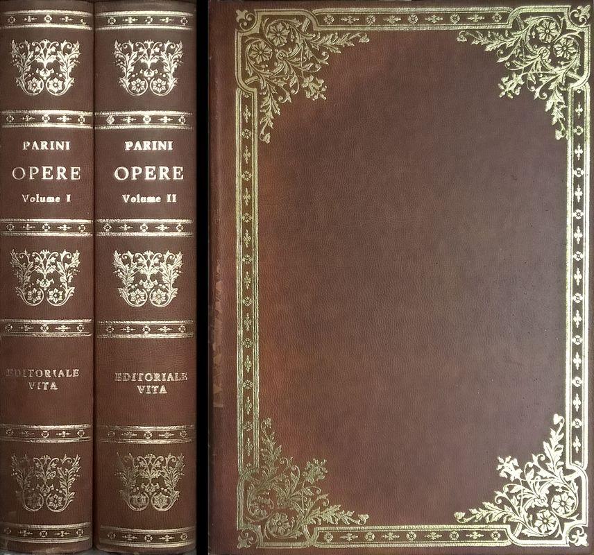 Opere di Giuseppe Parini. DUE VOLUMI