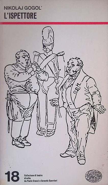 L' ispettore - Nikolaj Gogol' - copertina