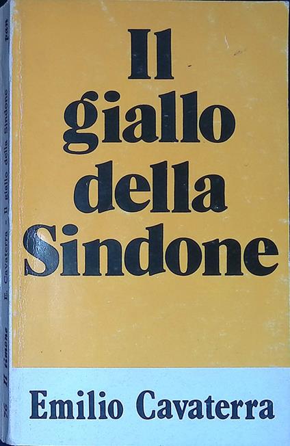 Il giallo della Sindone - Emilio Cavaterra - copertina