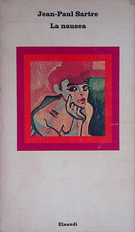 La nausea - Jean-Paul Sartre - copertina