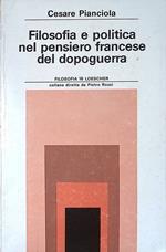 Filosofia e politica nel pensiero francese del dopoguerra