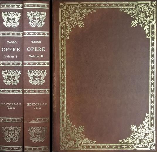 Opere di Torquato Tasso. DUE VOLUMI - Giorgio Petrocchi - copertina