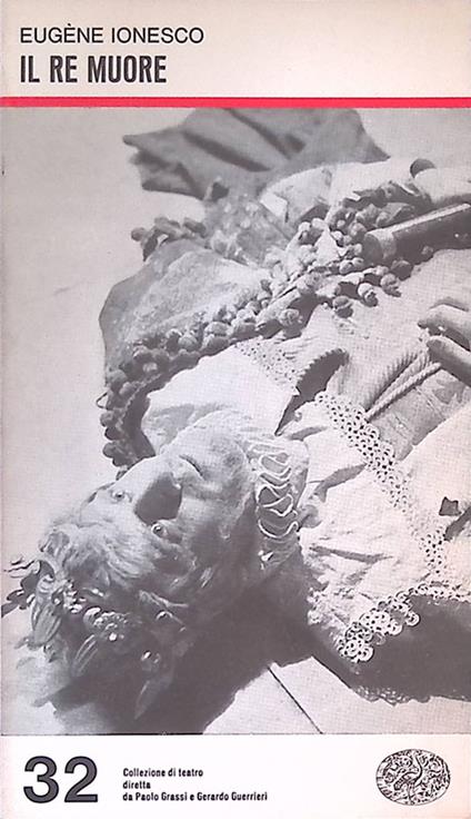 Il Re muore - Eugène Ionesco - copertina
