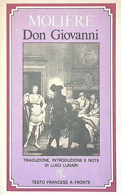 Don Giovanni. Testo francese a fronte - Molière - copertina