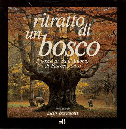 Ritratto di un bosco, il bosco di Sant'Antonio di Pescocostanzo - Lucio Bortolotti - copertina