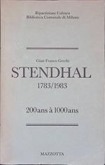 Stendhal. 1783-1983