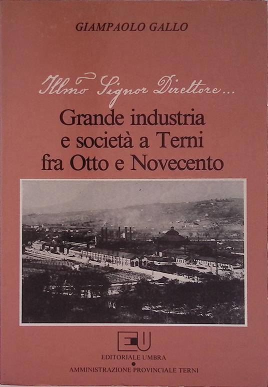 Grande industria e società a Terni fra Otto e Novecento - Giampaolo Gallo - copertina