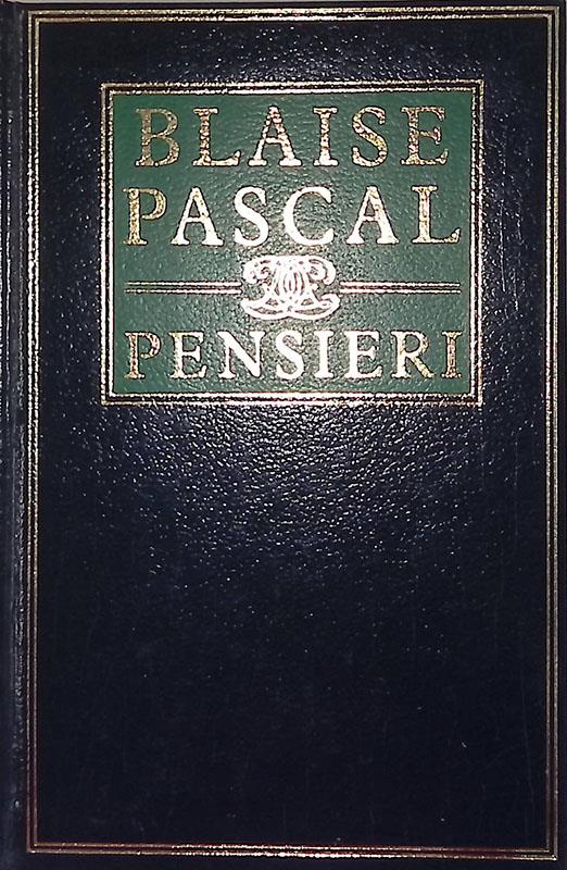 Pensieri - Blaise Pascal - copertina