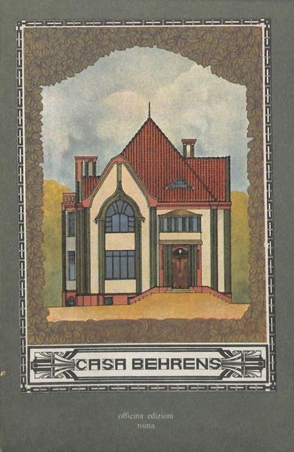 Casa Behrens. Darmstadt - Christian Norberg Schulz - copertina