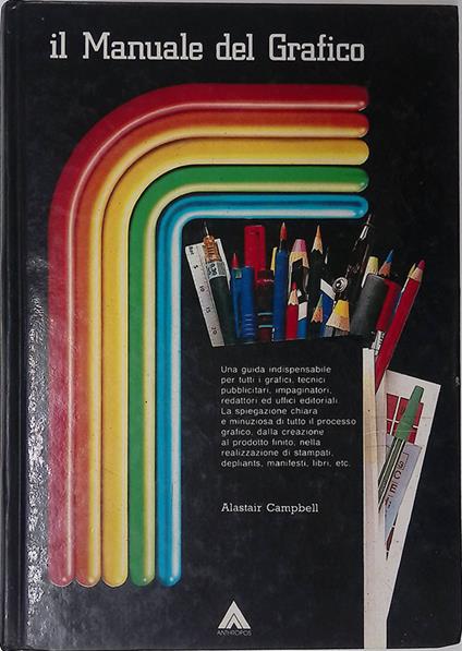 Il manuale del grafico - Alastair Campbell - copertina