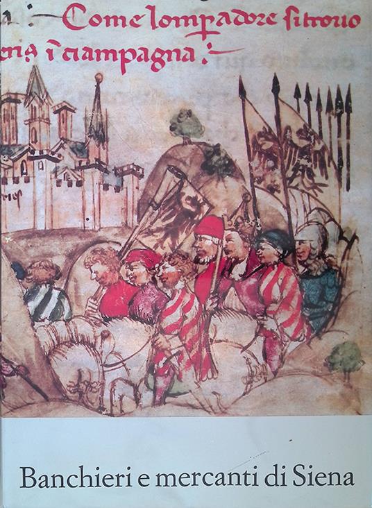 Banchieri e mercanti di Siena - Flaminia Cardini - copertina