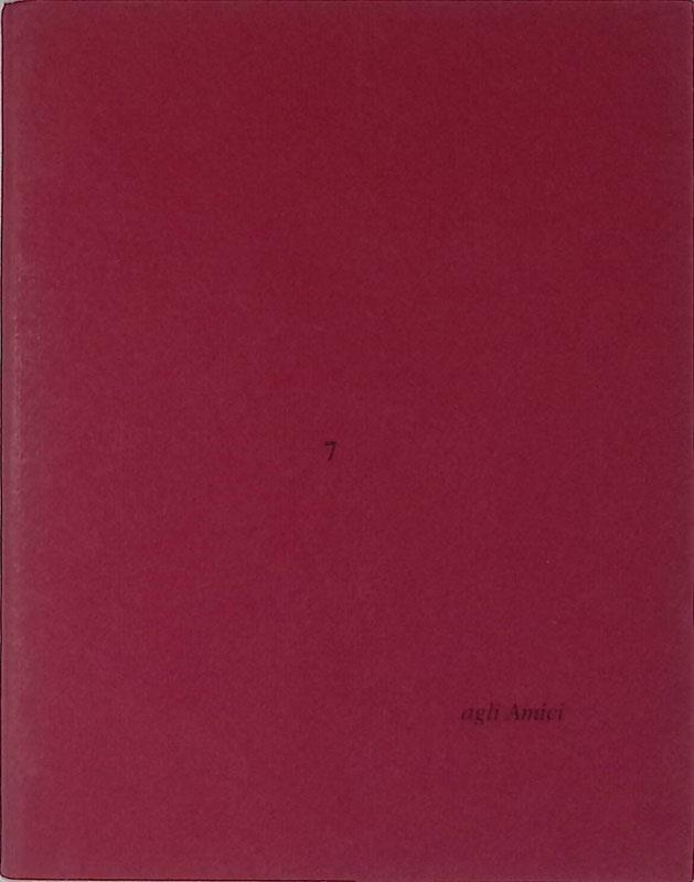 Agli Amici n.7. Scherzi poetici Dino Carlesi. Le parole scendono dal camino. Acquaforte di Danilo Rovai