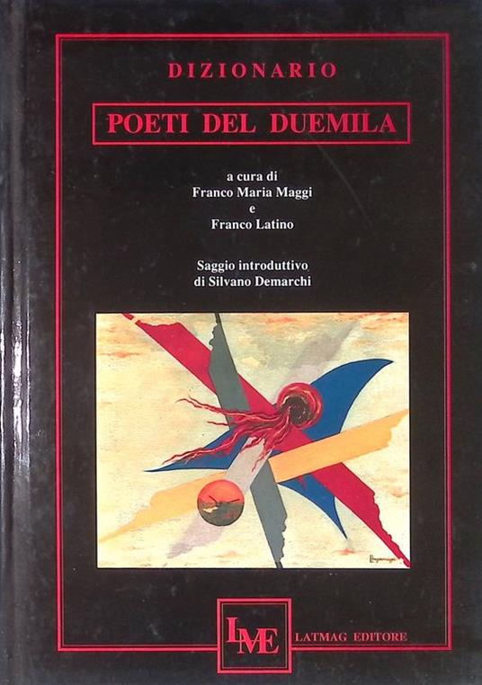 Dizionario poeti italiani del duemila - copertina