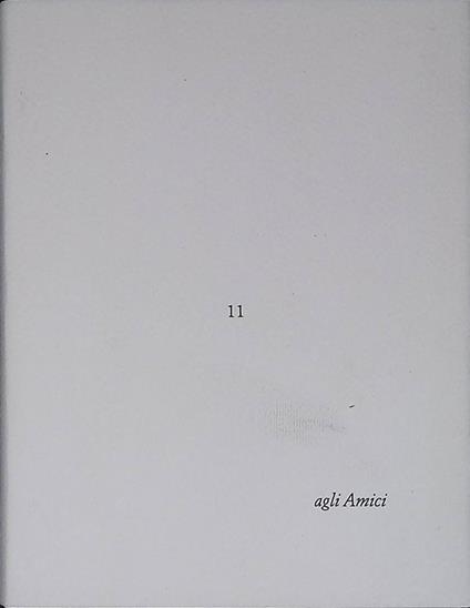 Agli Amici n.11. Lettera di Dino Carlesi. Lettera sulle capriole e sull'elogio del provvisorio, si fa per dire... Xilografia di Ugo Maffi - Dino Carlesi - copertina