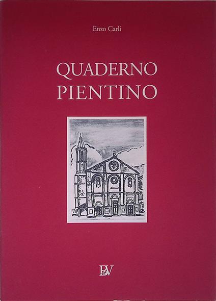 Quaderno pientino - Enzo Carli - copertina