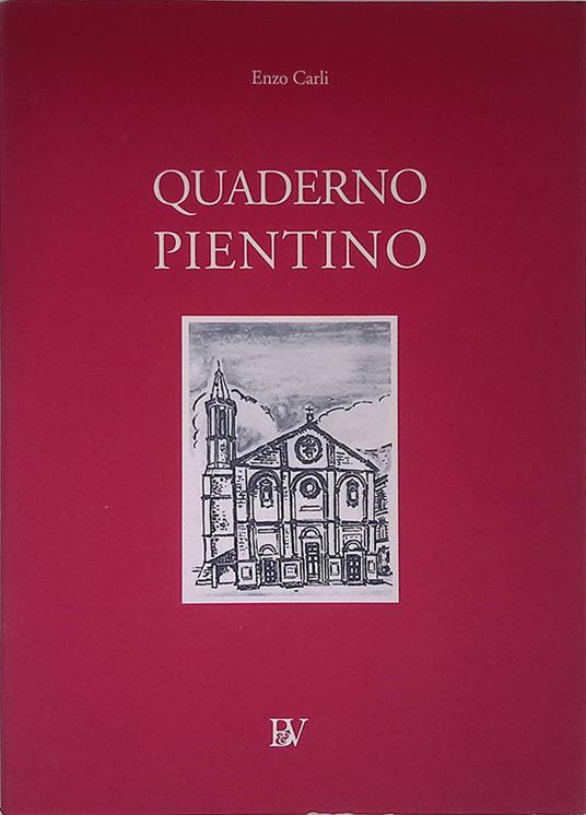 Quaderno pientino - Enzo Carli - copertina