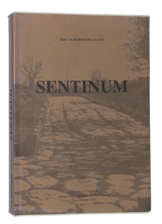 Sentinum - Alberigo Pagnani - copertina