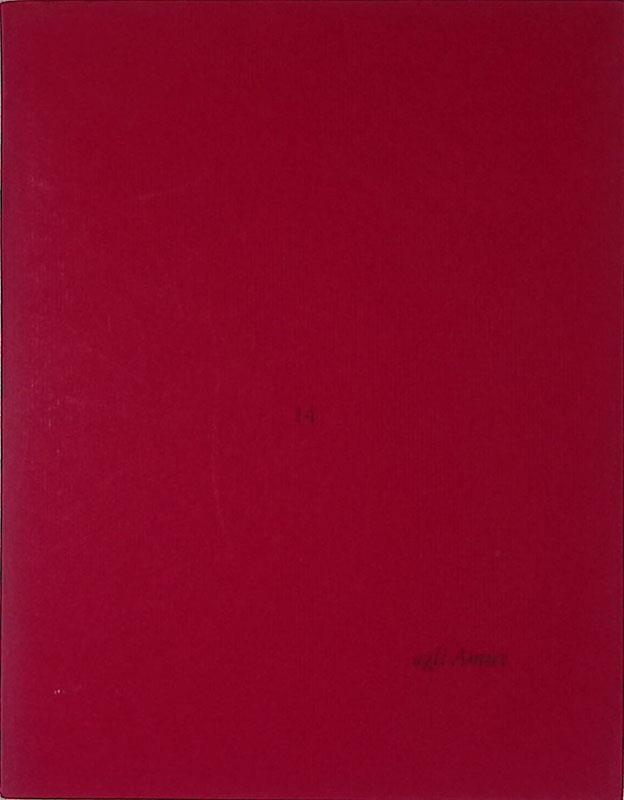 Agli Amici n.14. Lettera di Dino Carlesi. Scherzo in prosa e in versi per gli amici in vena di capirmi... Litografia di Giuliana Carlini