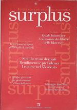 Surplus. Rivista bimestrale di economia n.4 - 1999