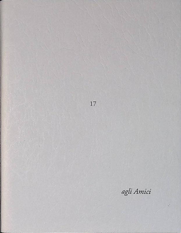 Agli Amici n.17. Lettera di Dino Carlesi. Lettera agli amici che si indignano ancora... Incisione di Stefano Ballantini