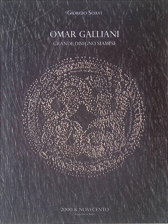 Omar Galliani. Grande disegno siamese - Giorgio Soavi - copertina