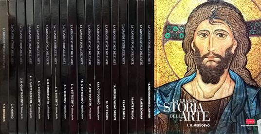 La Grande Storia dell'Arte. (18 volumi) - copertina