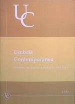 Umbria contemporanea. Rivista di studi storico-sociali. n.12-13 dicembre 2009