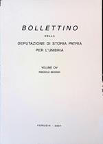 Bollettino della Deputazione di Storia Patria per l'Umbria. Volume CIV. Fascicolo secondo