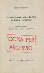 Introduzione alla poesia di Emily Dickinson. Estratto