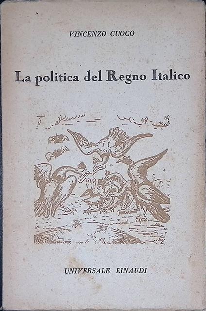 La politica del Regno Italico - Vincenzo Cuoco - copertina