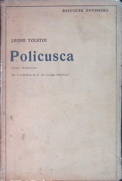 Policusca - Lev Tolstoj - copertina