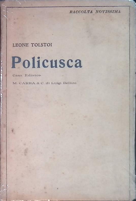 Policusca - Lev Tolstoj - copertina