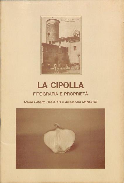 La cipolla. Fitografia e proprietà - copertina