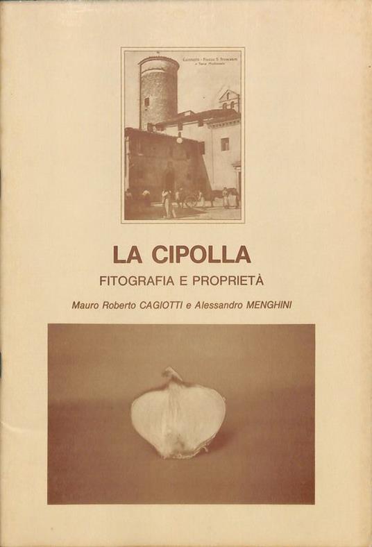 La cipolla. Fitografia e proprietà - copertina