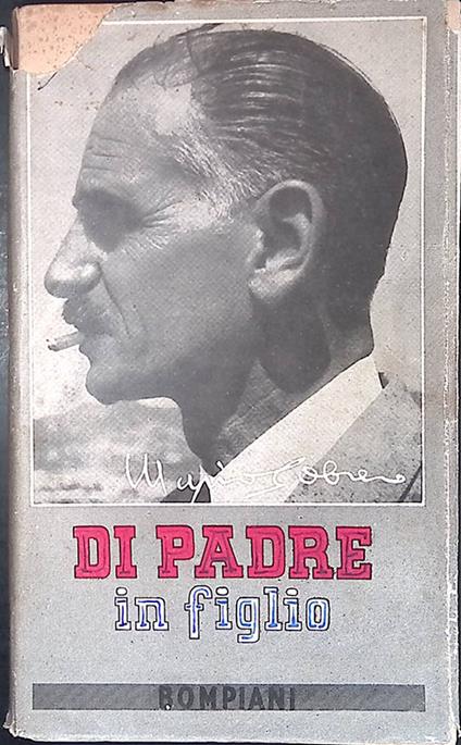 Di padre in figlio - Mario Sobrero - copertina
