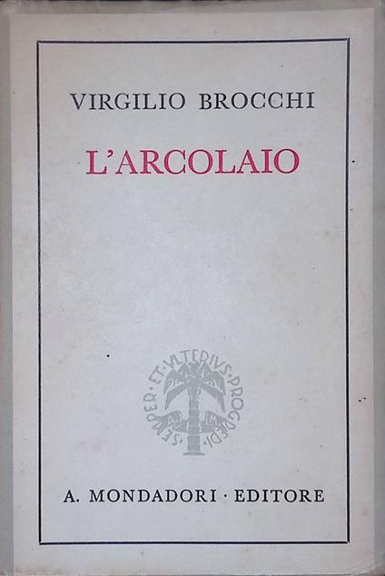L' arcolaio - Virgilio Brocchi - copertina