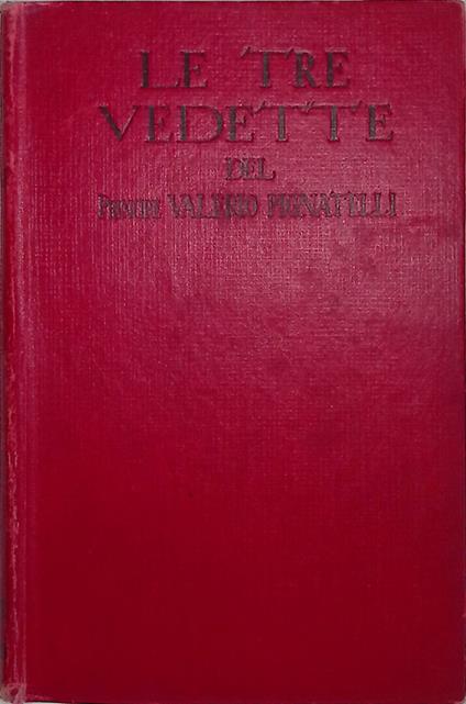 Le tre vedette - Valerio Pignatelli - copertina