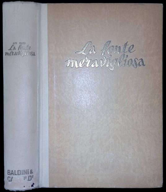 La fonte meravigliosa - Ayn Rand - copertina