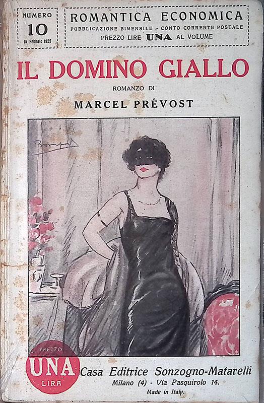Il domino giallo - Marcel Prévost - copertina